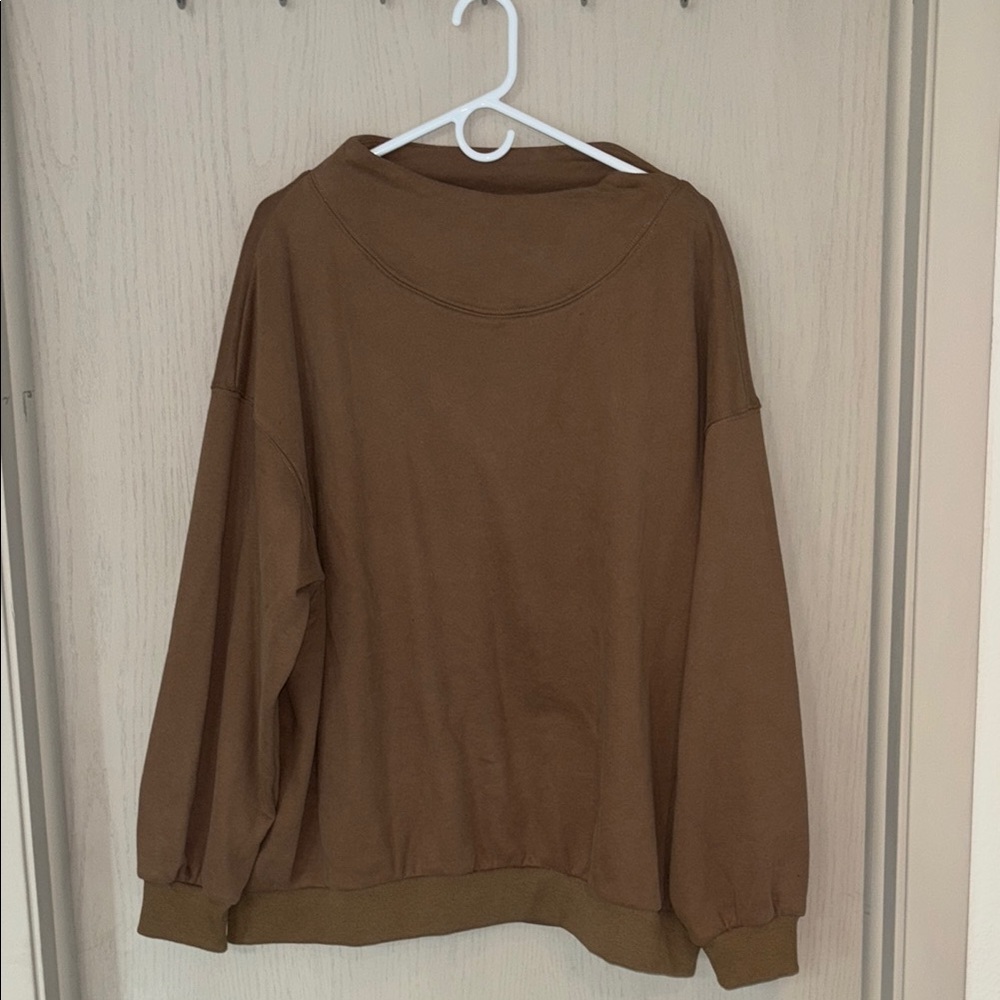 Casual Brown Sweatshirt from amazon